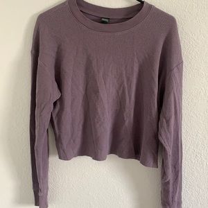 Purple thermal long sleeve